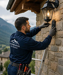 Mantenimiento electricista valle de aran