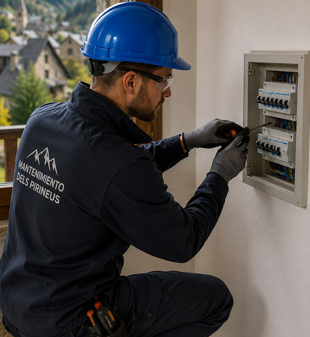 Servicio profesional de electricidad para viviendas en el Valle de Arán